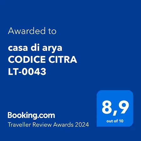 아파트 Casa Di Arya Codice Citra Lt-0043